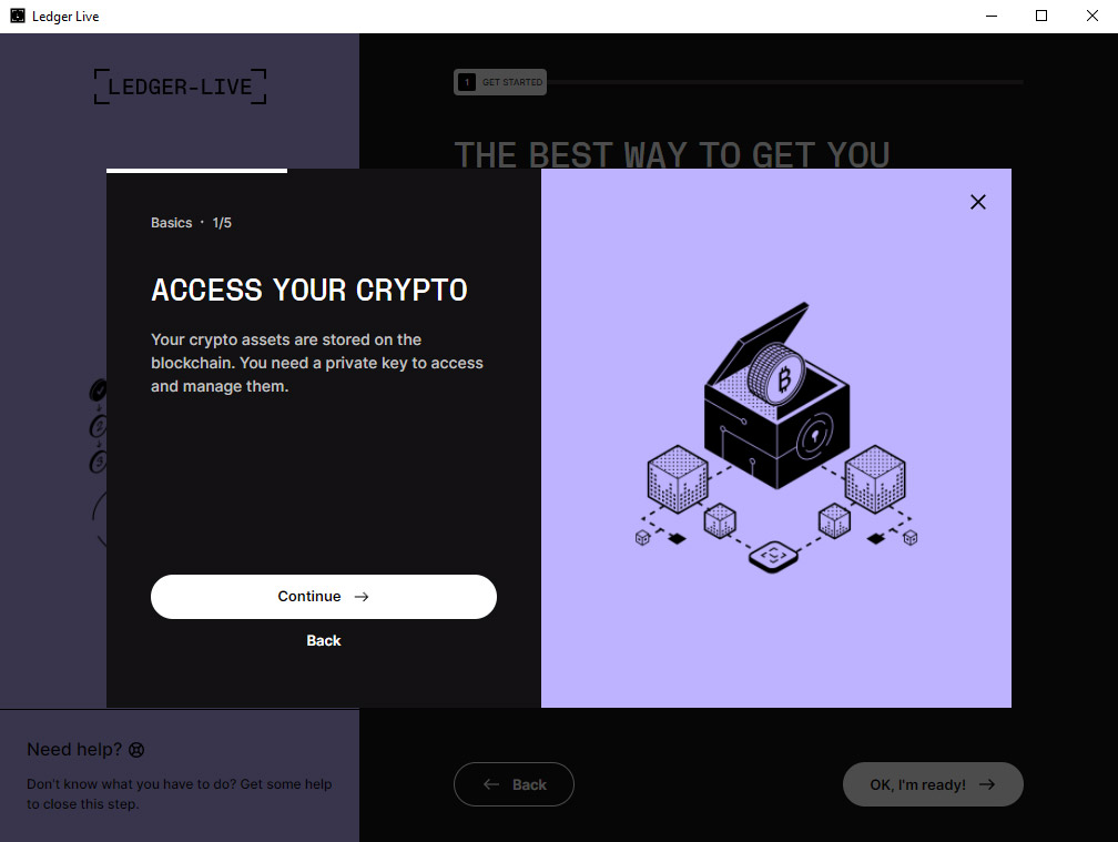Ledger live access crypto